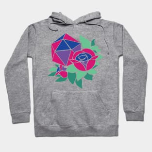 Pretty Poly Rose Bi Pride Hoodie